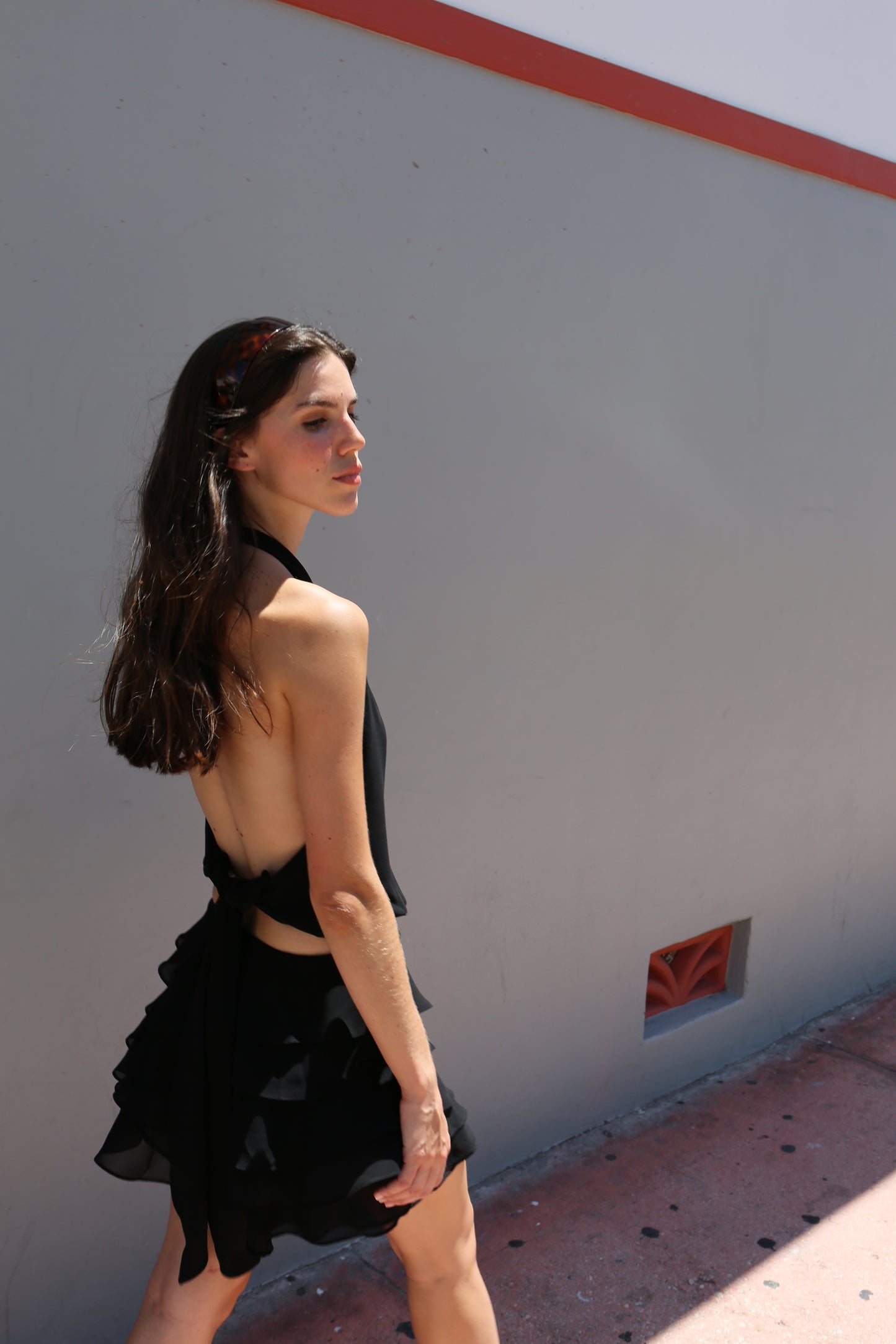 Pia Black Skirt