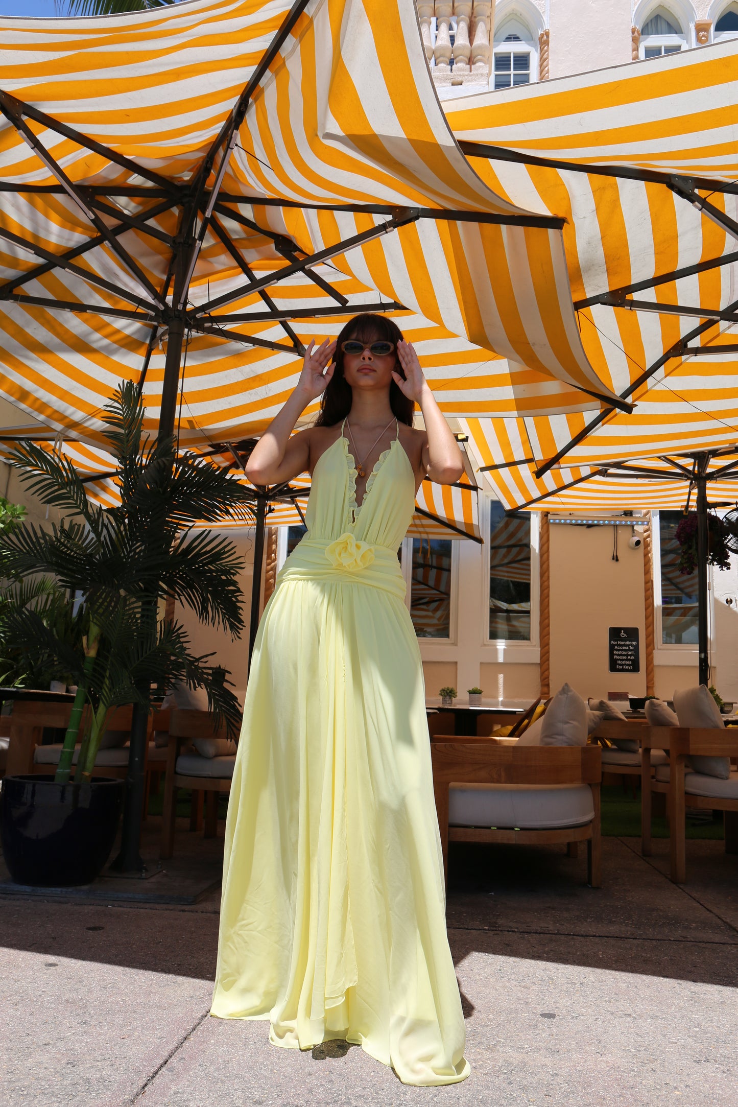 Lucia Butter Maxi Dress