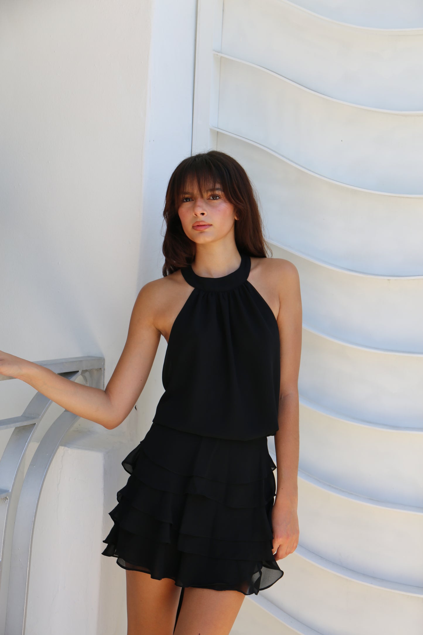 Pia Black Top