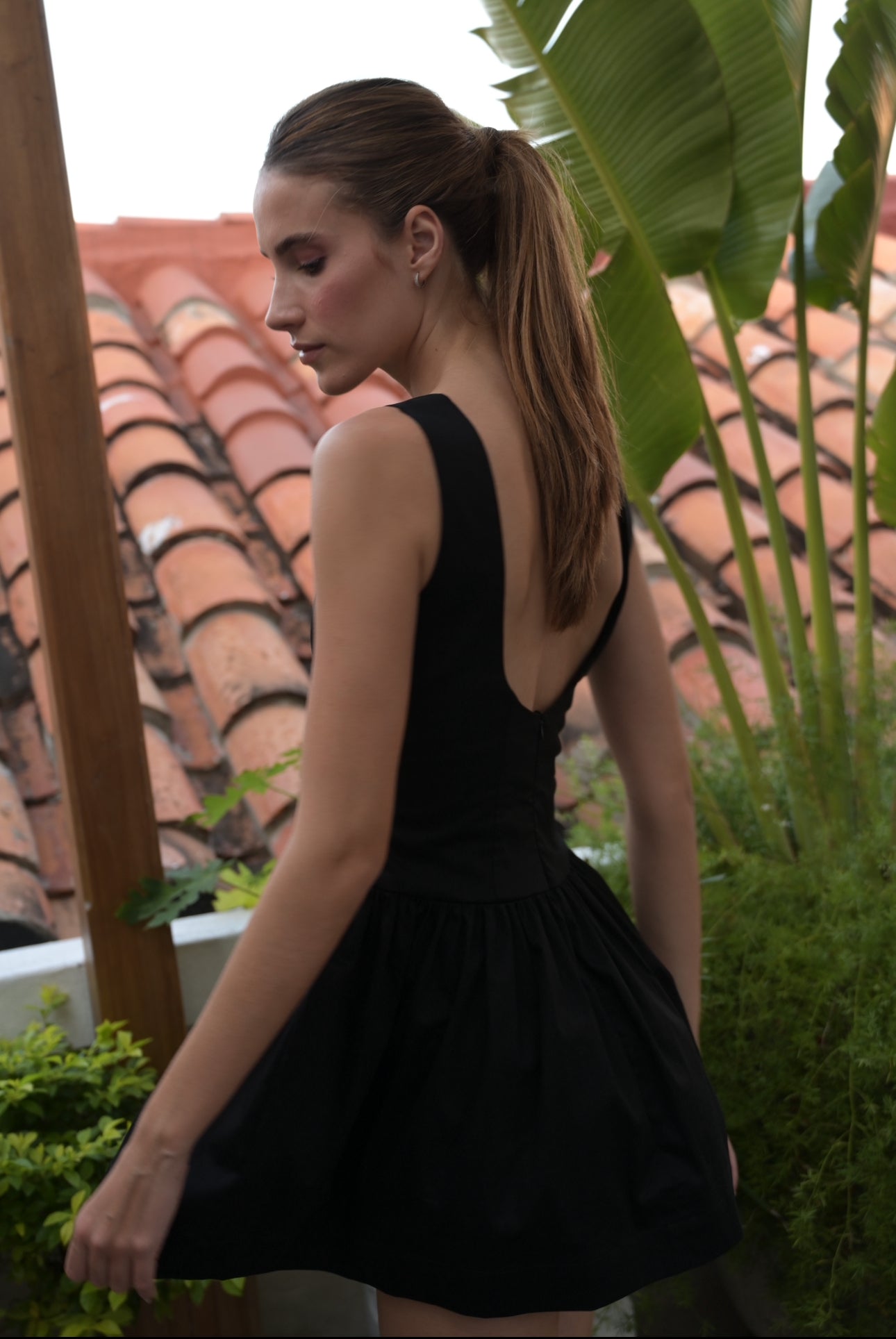 Alaia Black Mini Dress