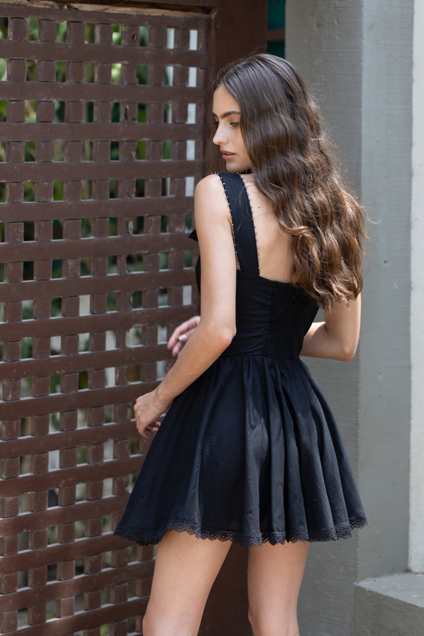 Mila Black Mini Dress